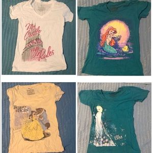 Disney Store Princess Tees